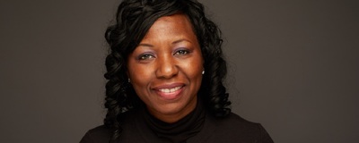 Stich Me Apparel owner Brenda Nelson portrait