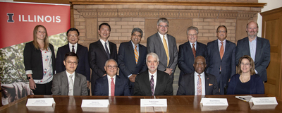U of I and FIT Ltd officials